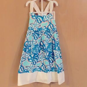 Girl’s summer ocean dress.  Size 5T.